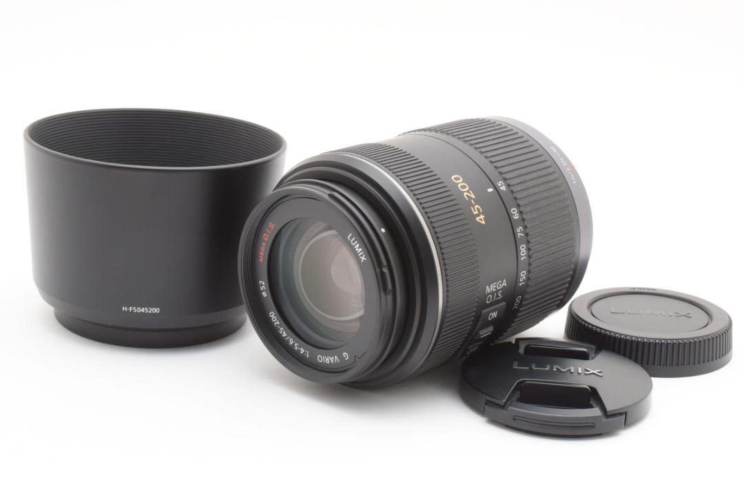 パナソニック G Vario カメラレンズ 45-200mm f4-5.6