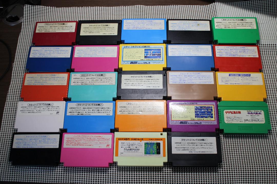 【動作確認済】ファミコン「ソフト＆取説のみ24本セット」