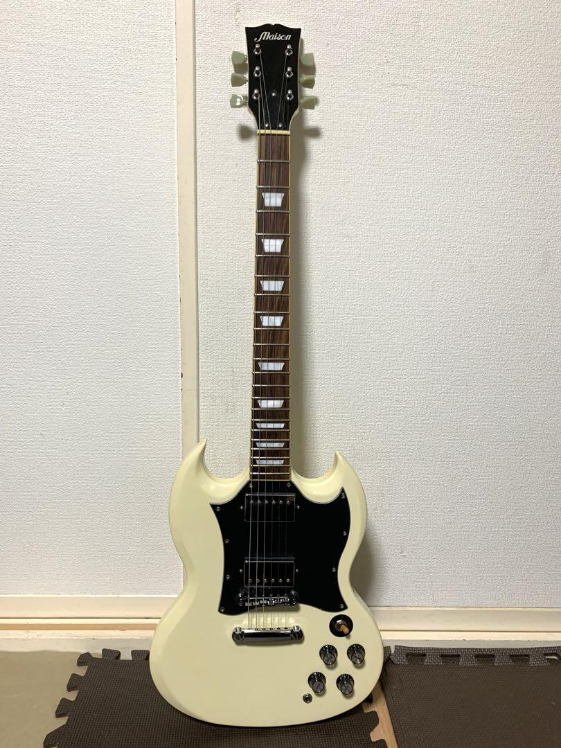 Maison メゾン メイソン SG WH SG-28 エレキギター
