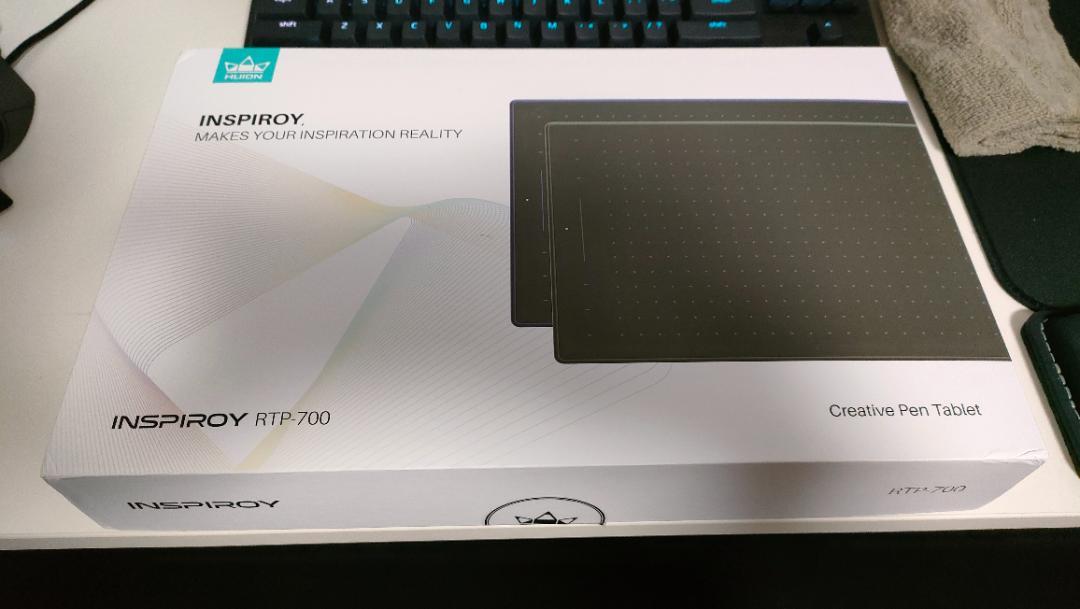 Huion 板タブ Inspiroy RTP-700