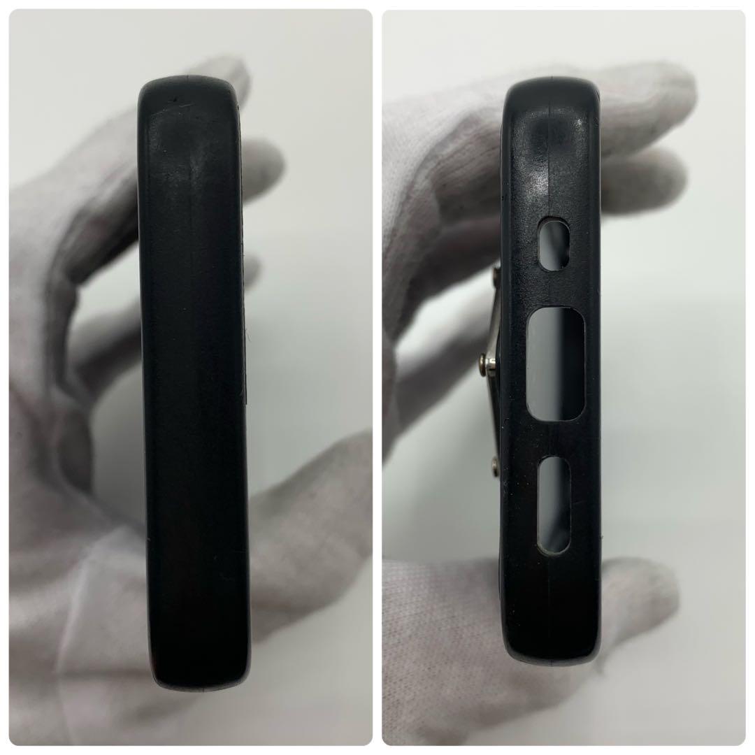 プラダ サフィアーノレザー iPhone12mini ケース ブラック