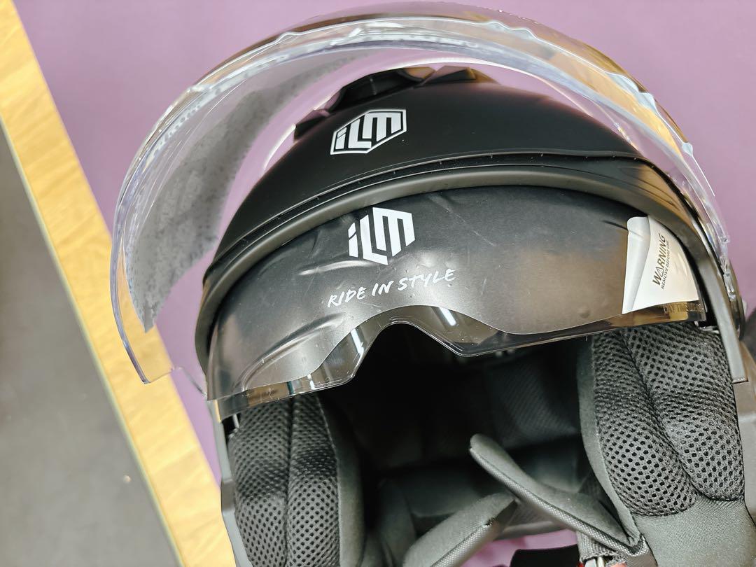 ILM バイク用 ジェットヘルメット SG/DOT規格 正規品 M