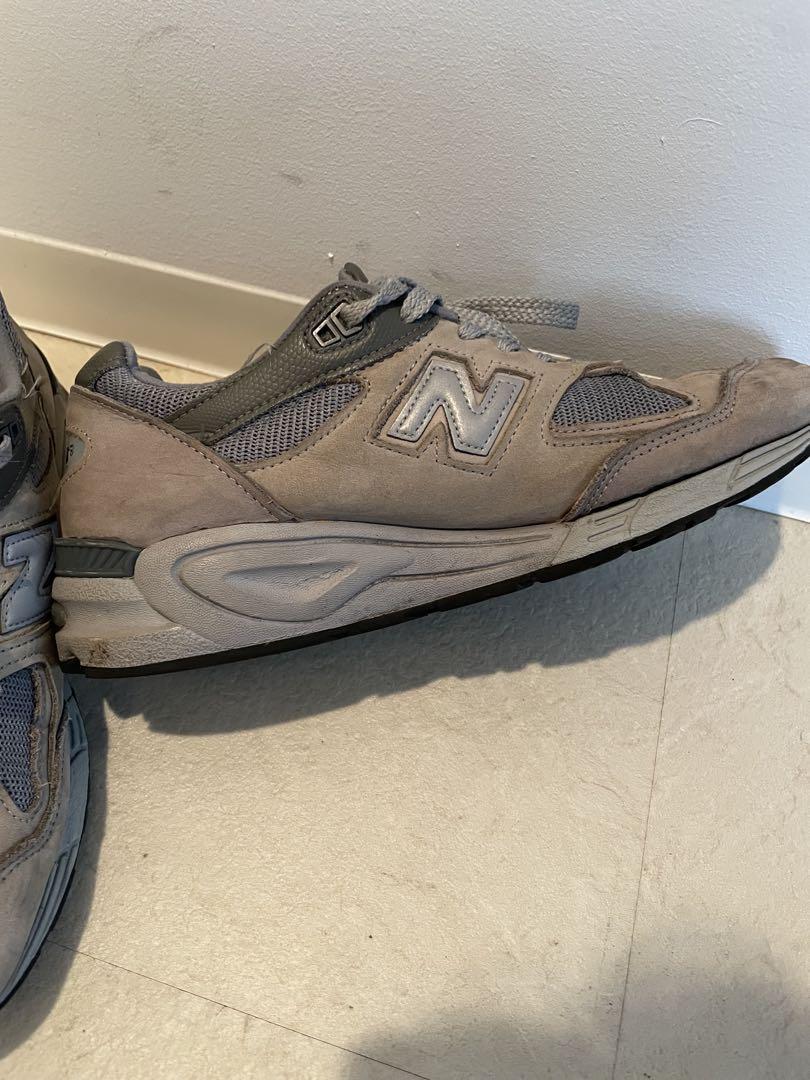 メ*楽様 wtaps × new balance 990v2 グレー スニーカー