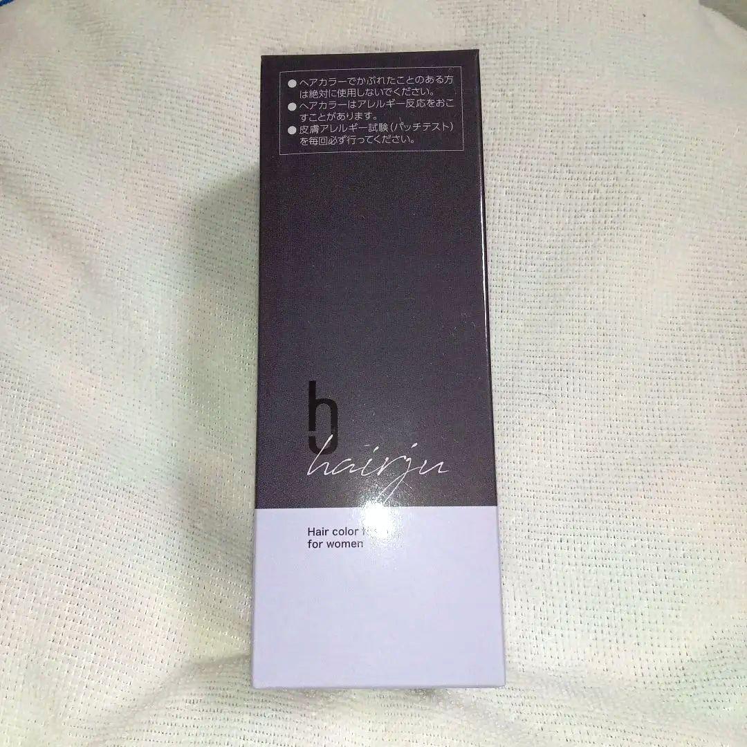 【ヘァージュ】ヘアカラーフォーム（ナチュラルブラック）８０g