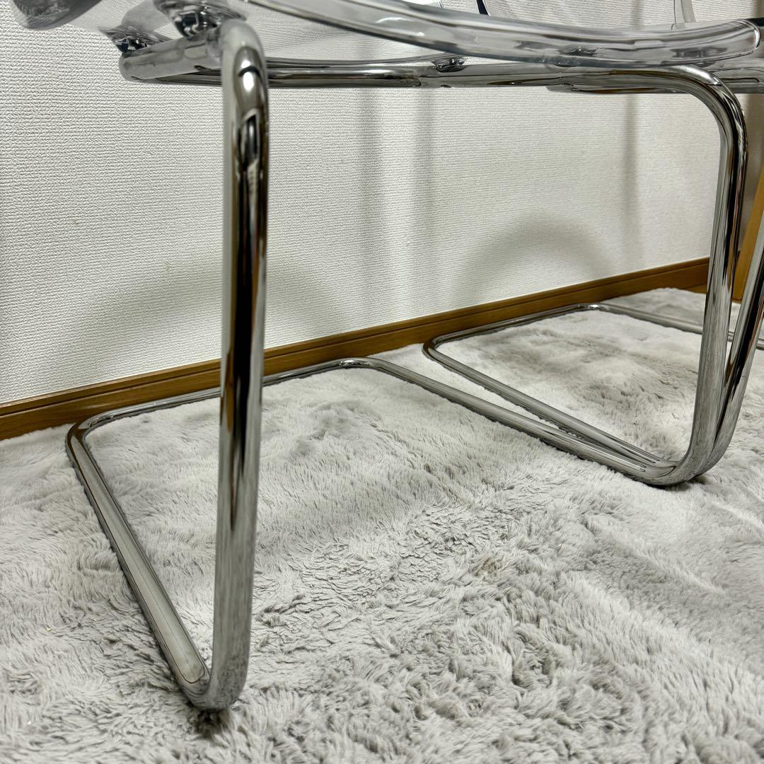 【送料込】IKEA TOBIAS トービアス 透明アクリルダイニングチェア 2脚