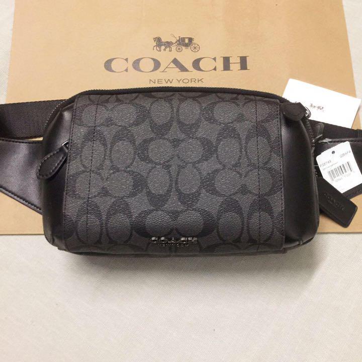 ◆新品◆COACHバッグ F38749 ボディバッグ ベルトバッグ 斜めかけ