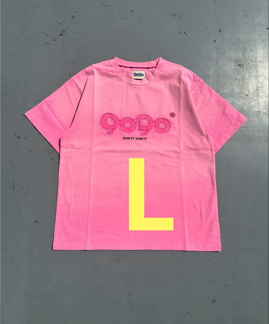 9090 OG Logo Vintage tee pink