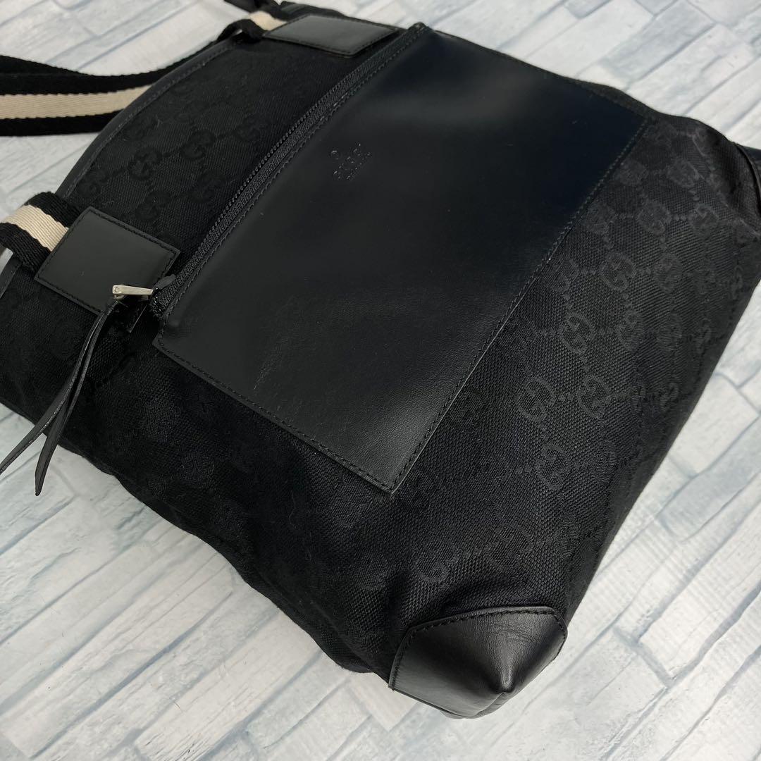 極美品　90 GUCCI グッチ　ハンドバッグ　トートバッグ　GG柄