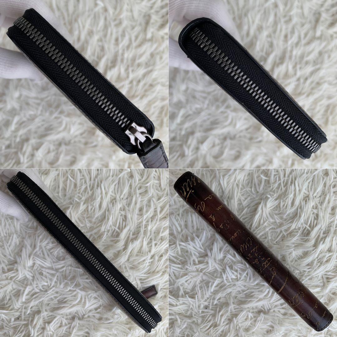 【美品】ベルルッティ　長財布　イタウバ　ゴールデンパティーヌ　カリグラフィ