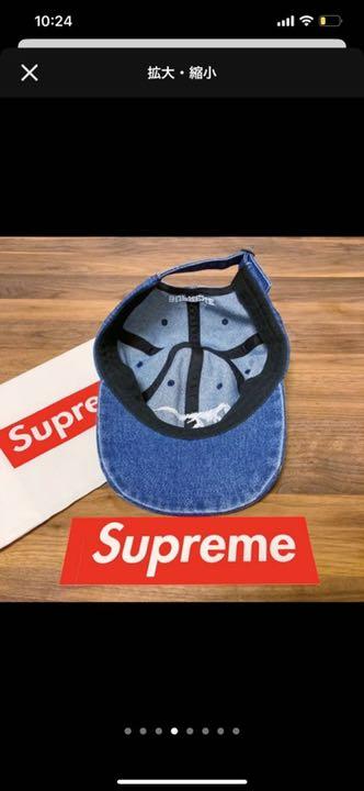 supreme18awデニムキャップ nuEel-m85781488580 大特価定番