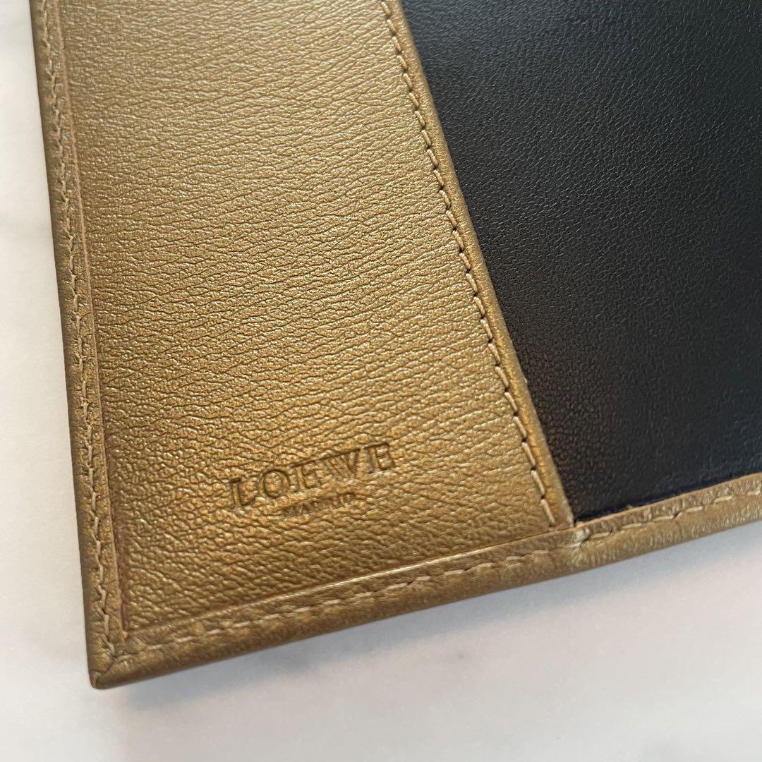 LOEWE / ロエベ パスポートケース 牛革 カーフ 小銭入れなし