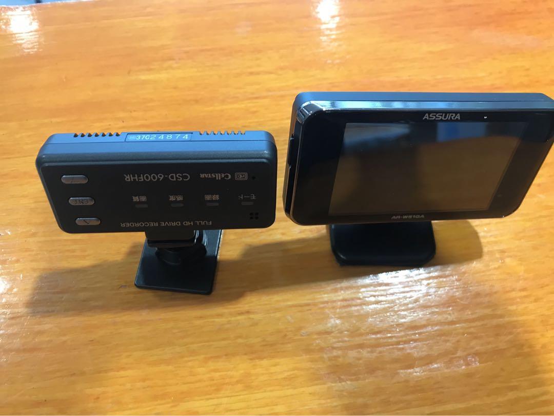 セルスター CSD-600FHR ドラレコ，AR-W51GAレーダー探知機セット