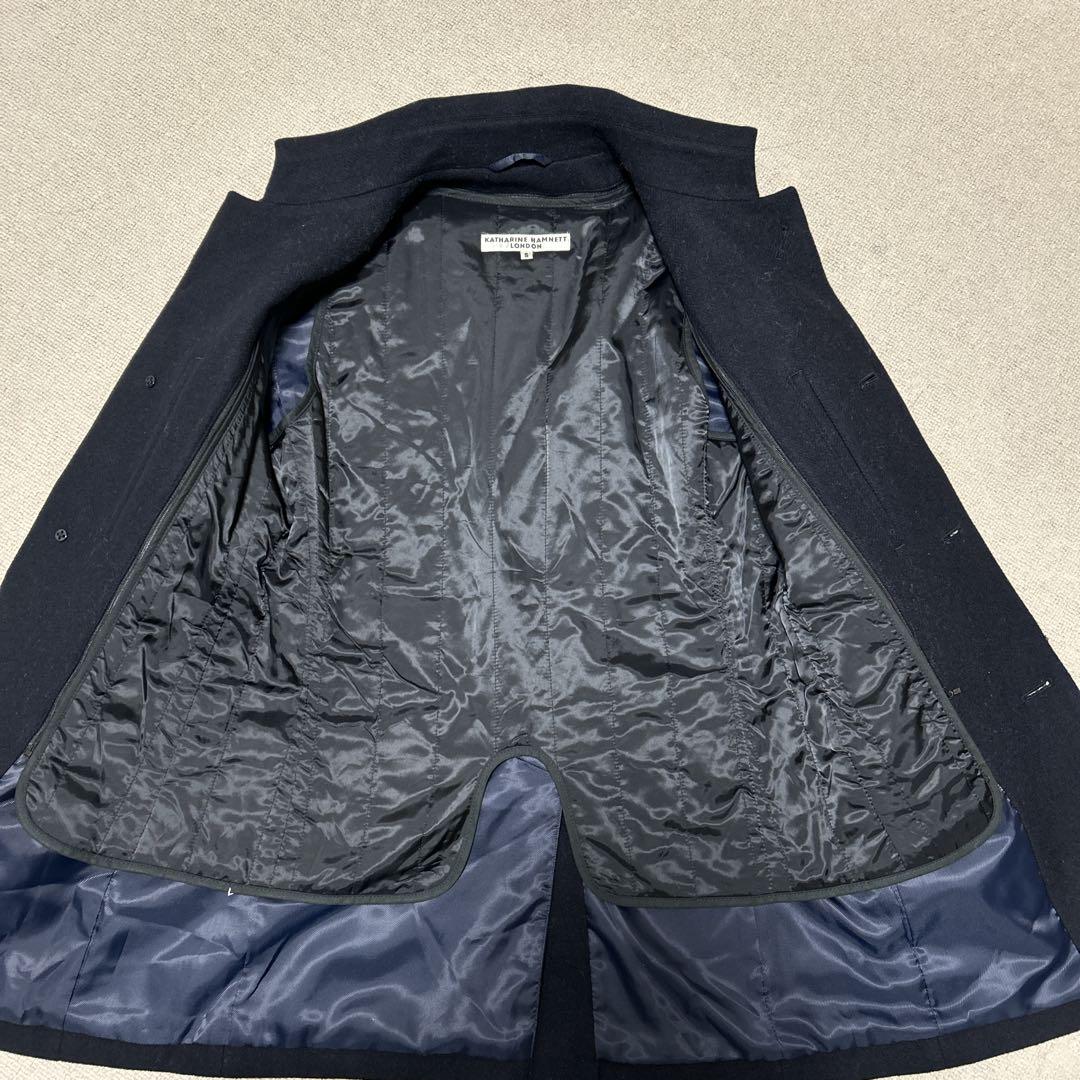 美品❣️KATHARINE HAMMNET LONDON カシミヤ ウールコート