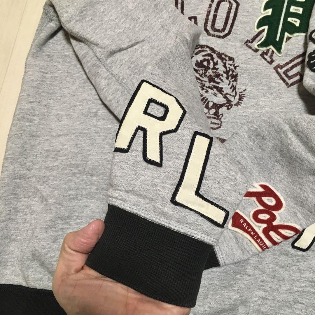 ポロラルフローレン ワッペン スウェット XS ラルフローレン