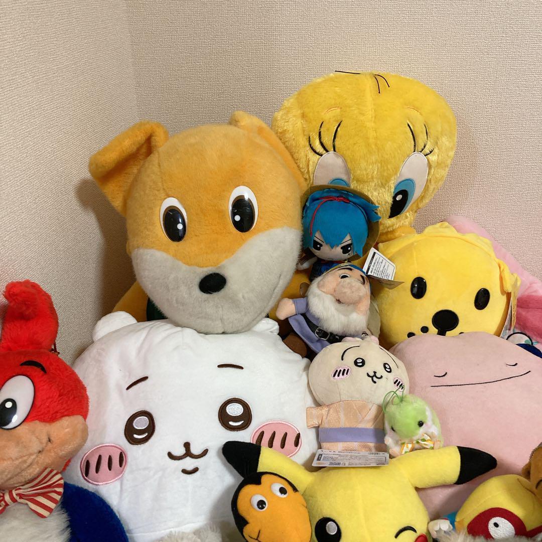 ぬいぐるみ まとめ売り 大量 40体以上 ちいかわ ピカチュウ