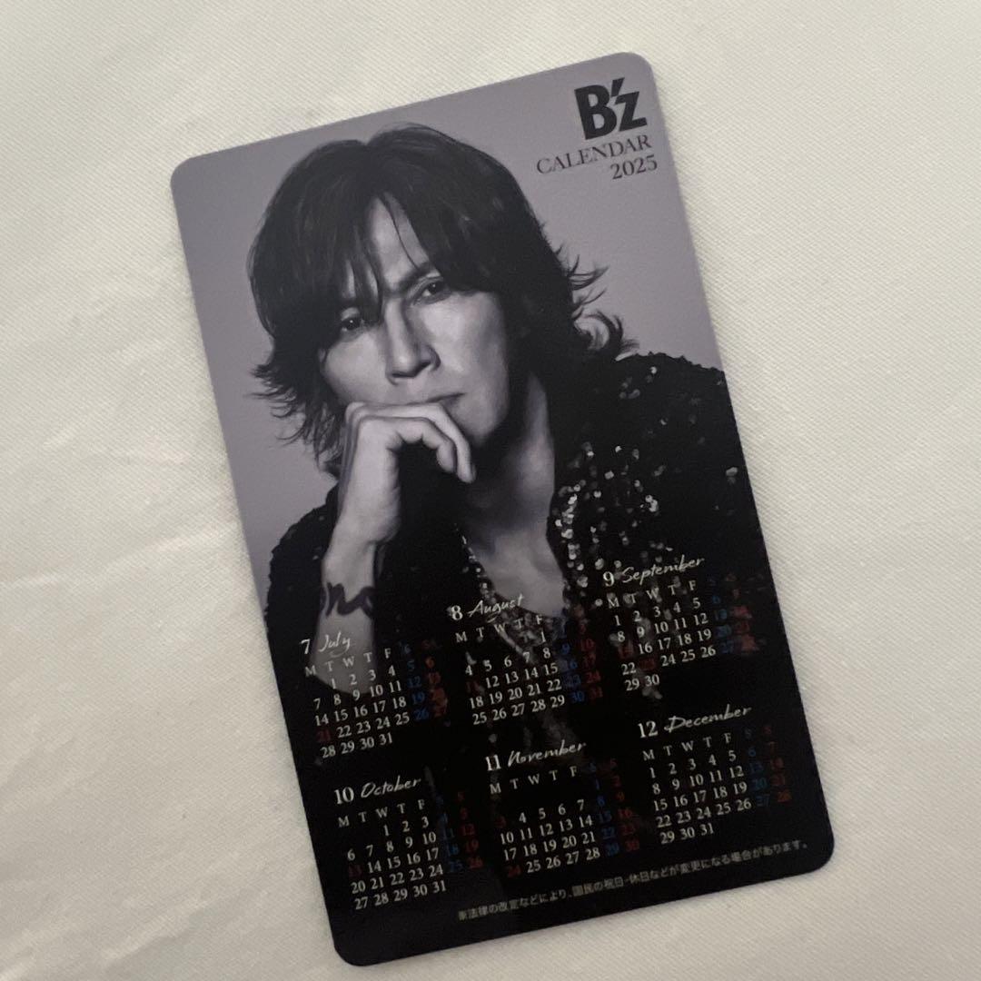 B'z マンスリー・ウィークリーカレンダー セット2025