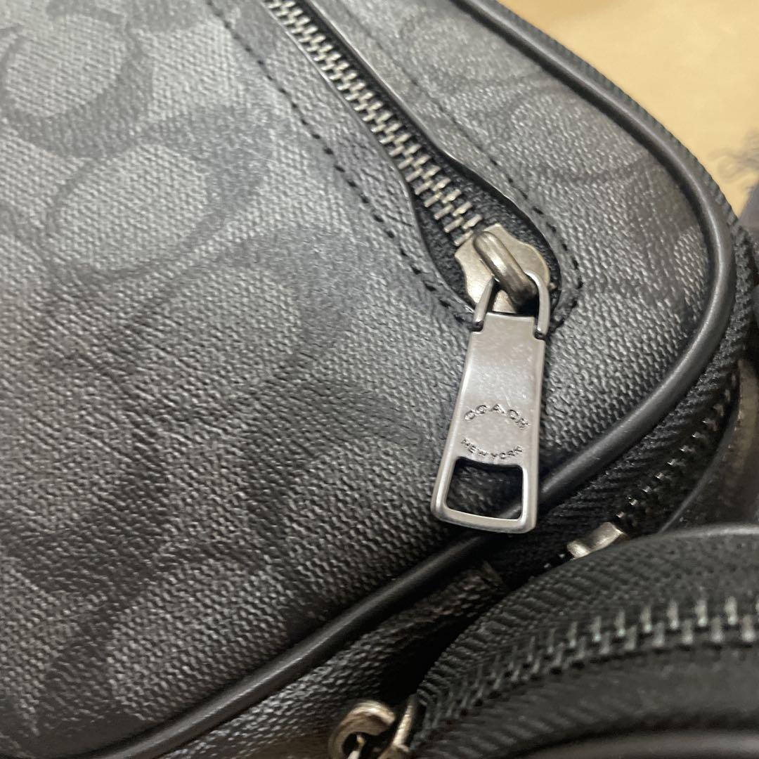 |COACH|エリアスベルト シグネチャーキャンパス