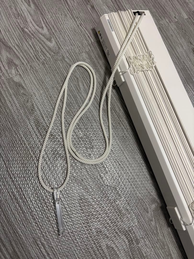 ニチベイ バンブーブラインド スノーホワイト ループコード左Nichibei NEXPOTALLINN_EU