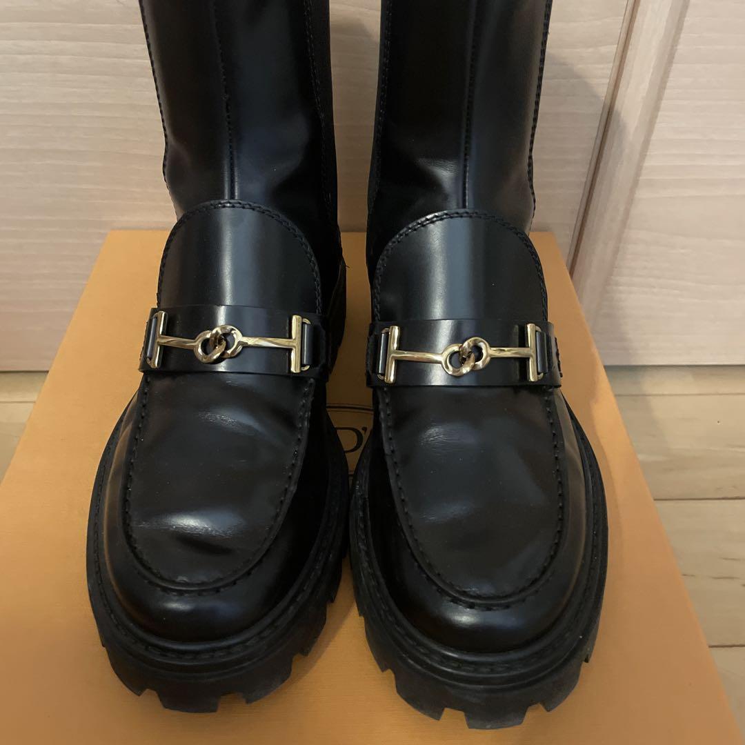 TOD'S トッズサイドゴアブーツ