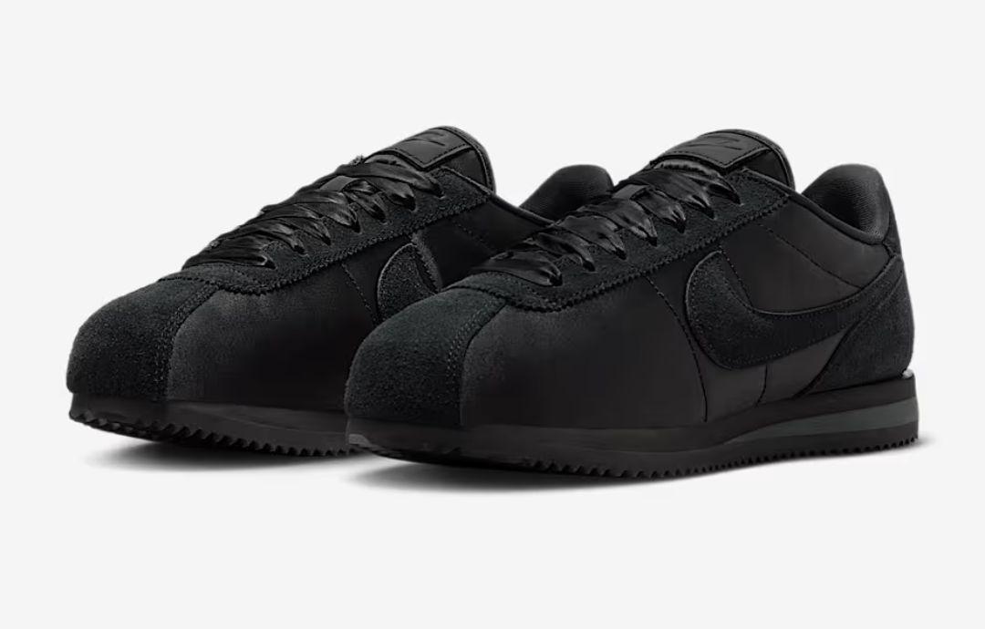 Nike コルテッツ★ブラック スニーカー スエード素材