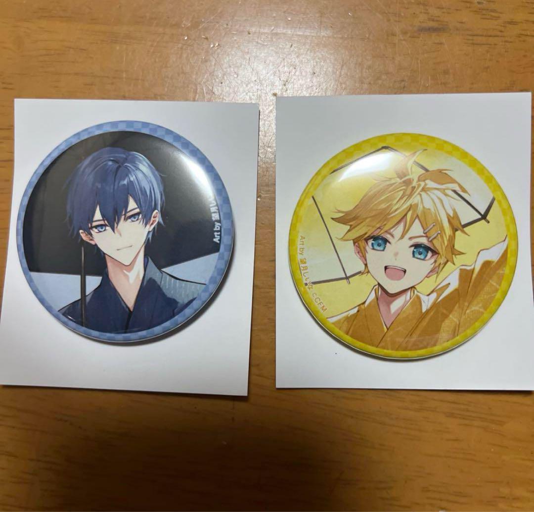 【新品】初音ミク 缶バッジ ローソン限定 KAITO 鏡音レン 鏡音リン ボカロ 初音ミク』新グッズが続々登場！『鏡音リン』『鏡音レン