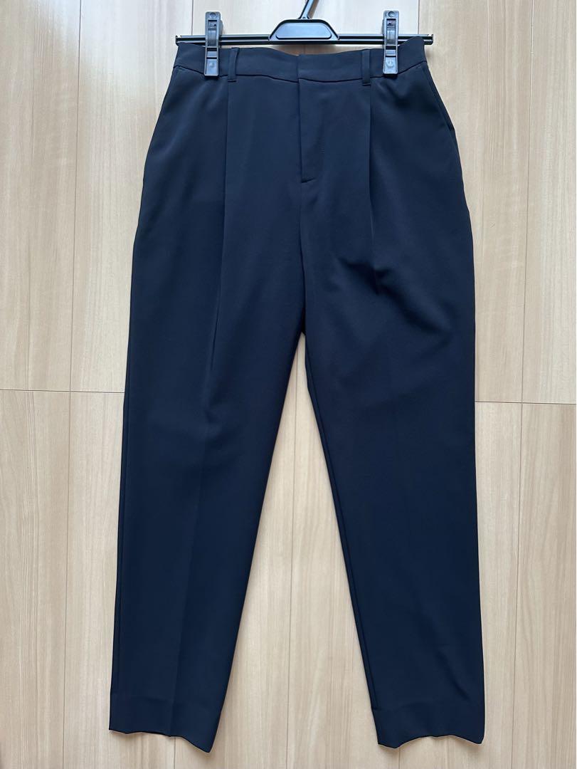 INDIVI ストレッチテーラードジャケット　テーパードパンツ　スーツセット