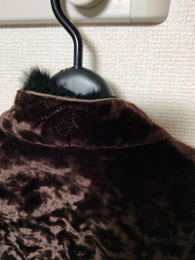今季ブランド vintage リバーシブル ファージャケット asagi 古着 ジャケット・アウター