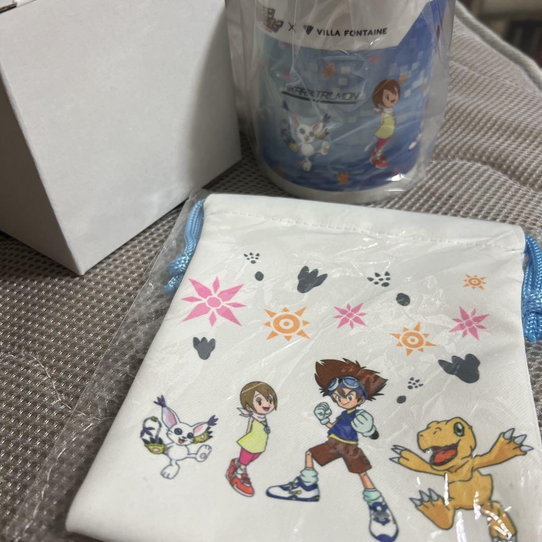 【新品・未使用】デジモン× ヴィラフォンテーヌ 限定グッズ（太一＆ヒカリ）