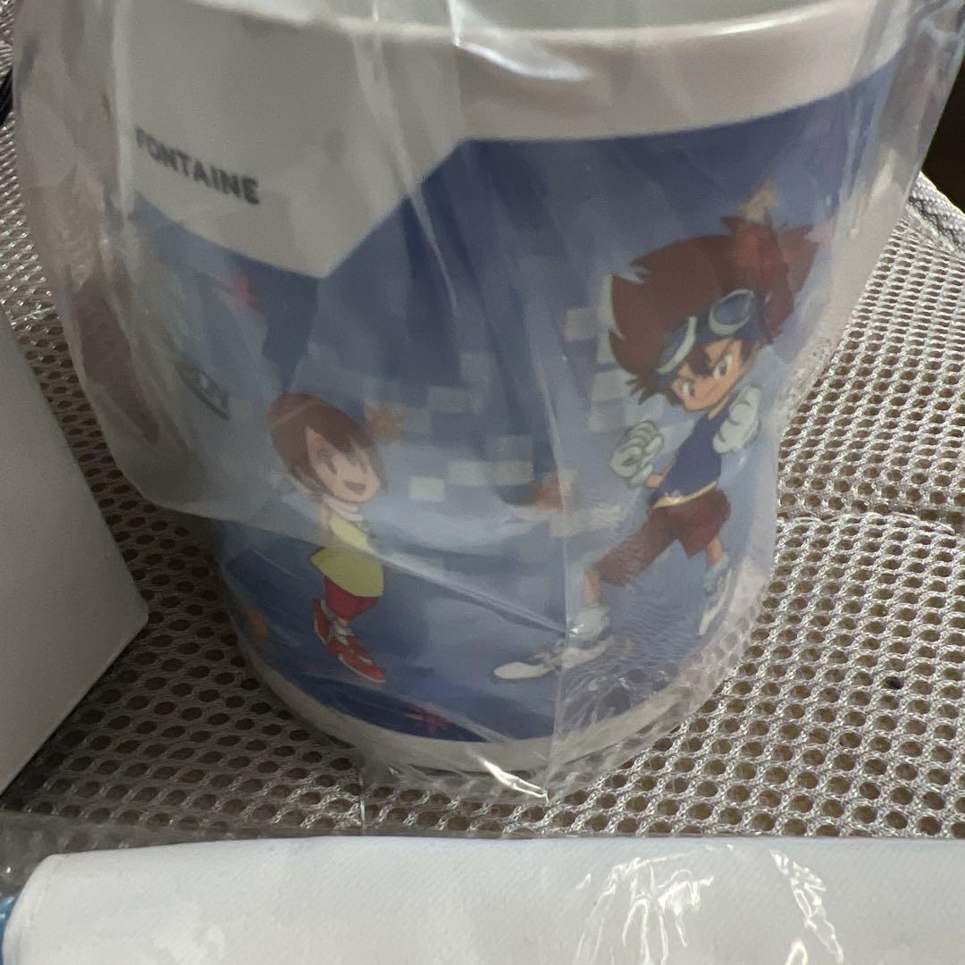 【新品・未使用】デジモン× ヴィラフォンテーヌ 限定グッズ（太一＆ヒカリ） 新品・未使用】デジモン× ヴィラフォンテーヌ 限定グッズ（太一