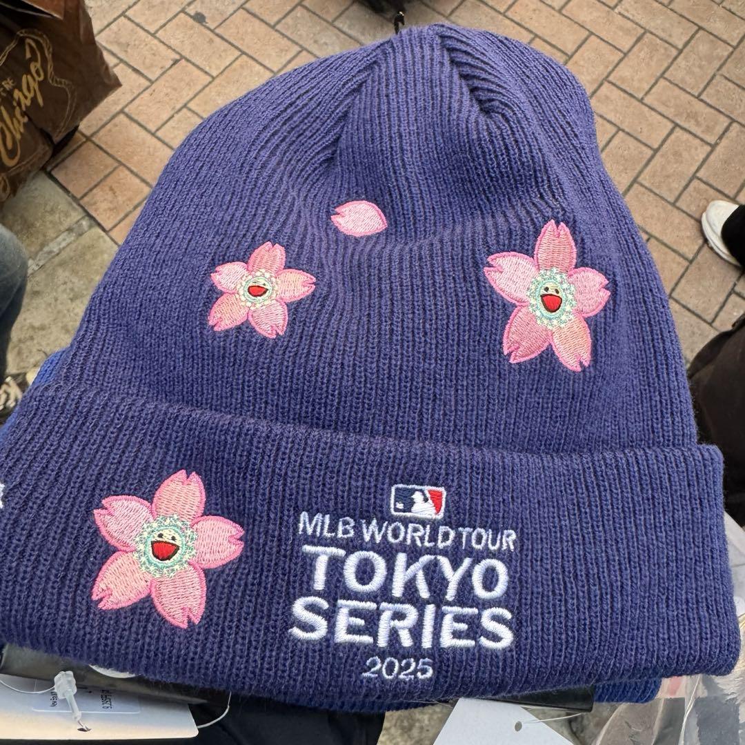 当日発送 村上隆 MLB ニット帽 ビーニー ドジャース 新品未使用 当日発送 村上隆 MLB ニット帽 ビーニー ドジャース 新品未使用