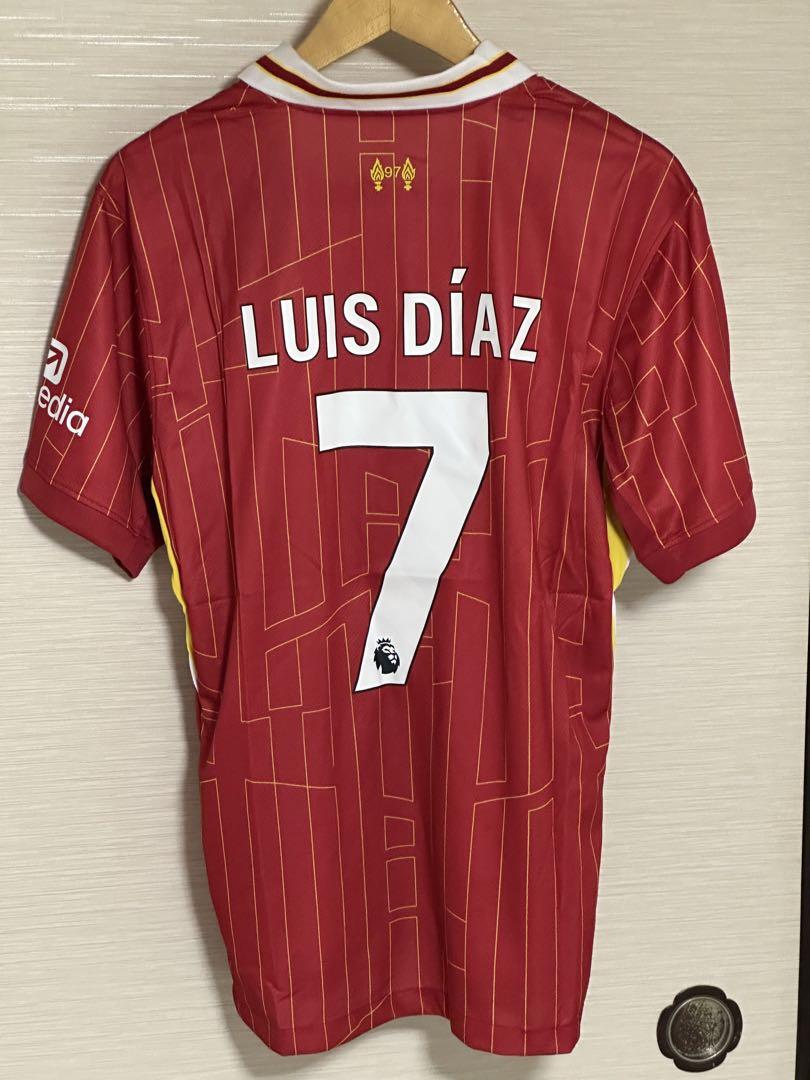 2024-25 プレミアリーグ リバプール LUIS DÍAZ 7 番Sサイズ