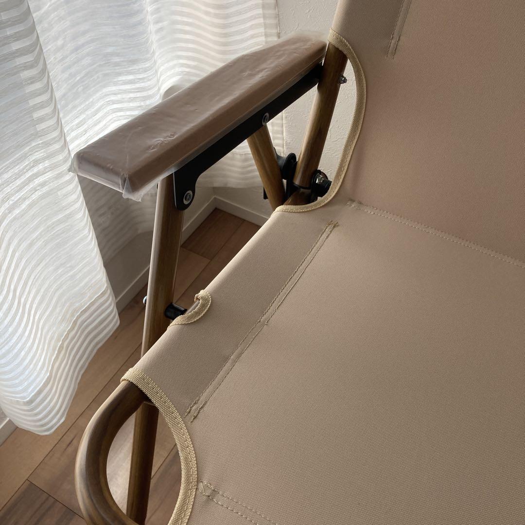 S'more chummy bench アウトドアチェア 木調アルミ 二人掛け