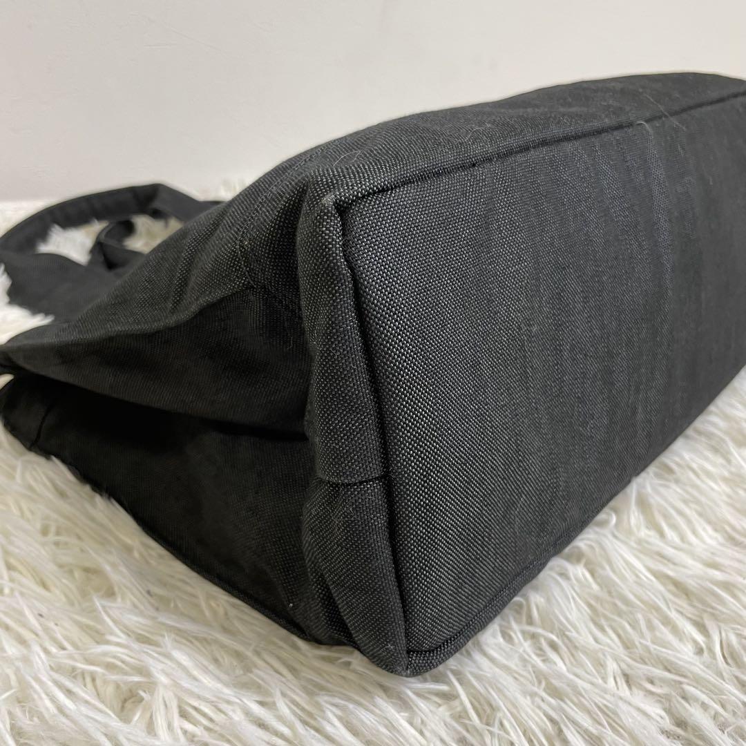 美品 ポーター スモーキー トートバッグ ブラックMサイズ