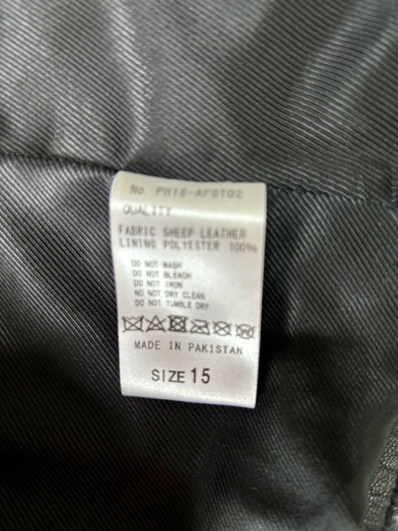 お値下げ！ラムレザー ライダースジャケット3L(2XL)