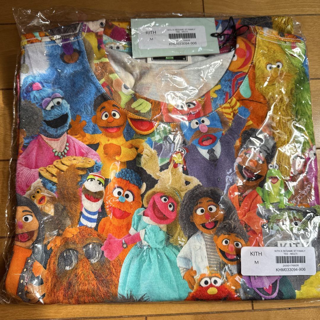 【新品】Kith x Sesame Street Family Tee