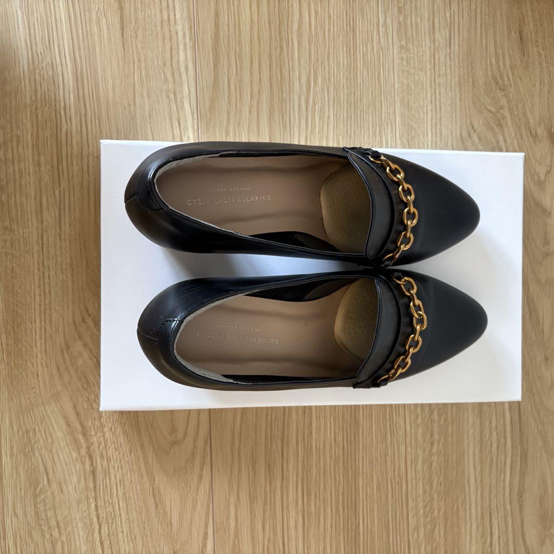 green label relaxing　ローファー　22.5 セール】 レイン 2WAY ローファー （レインシューズ）｜green