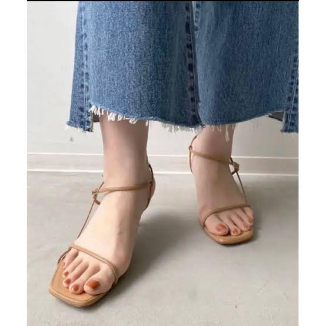 新品 BRENTA Strap Sandal ブレンタ サンダル 24,5-25