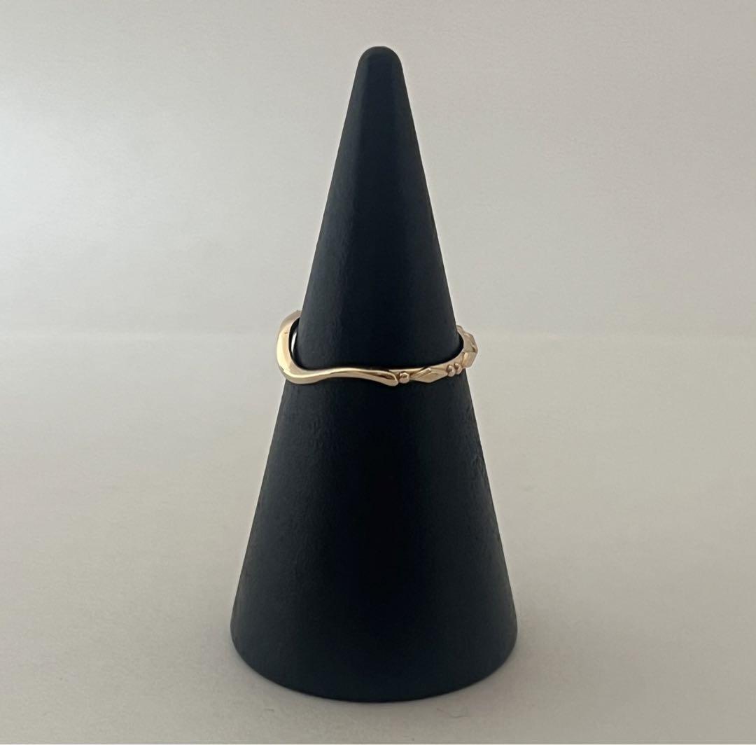 【タイムセール！】 新品未使用 ノジェス Plus 3号箱付き ピンキーリング K10 Ring アクセサリー