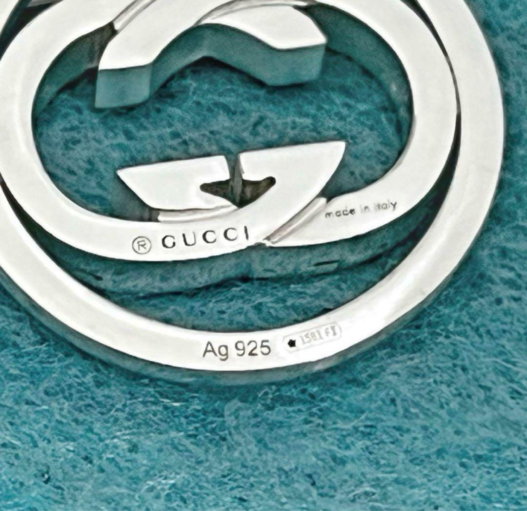 美品　GUCCI 丸型インターロッキングペンダント 美品 GUCCI 丸型インターロッキングペンダント - メルカリ