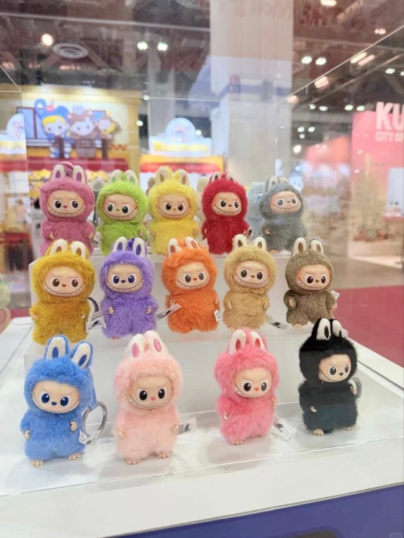 ラブブ PIN FOR LOVE ぬいぐるみペンダント(A-M) ピース 2個