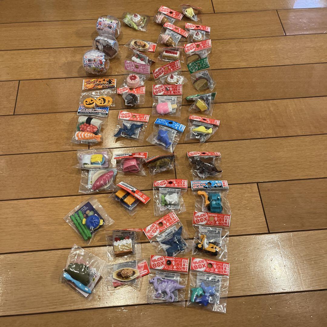IWAKO イワコー他消しゴム39個