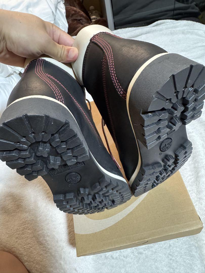 Timberland 黒 レースアップ ワークブーツ激レア箱無し