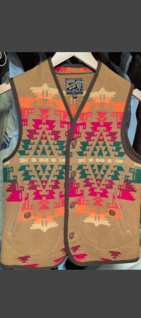 フリーホイーラーズ サドルロック ベスト サイズ36S Freewheelers