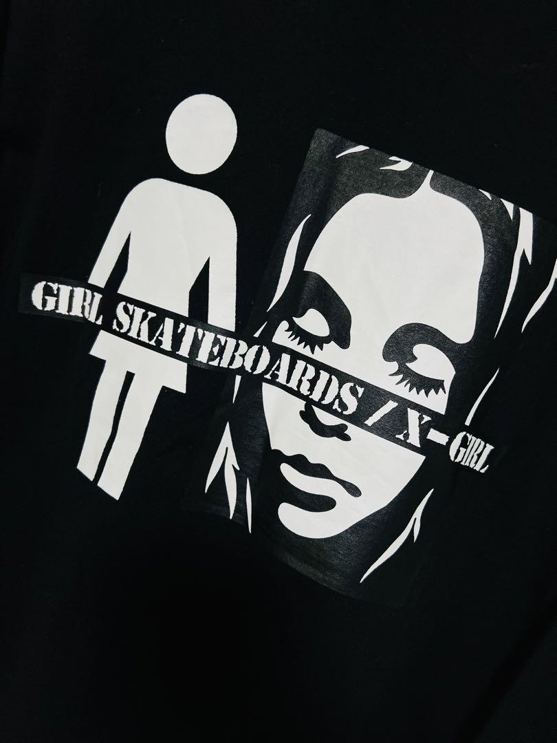 スケボーコンプリート ガール爆限定 XLARGE X-girl ロンＴ HUF