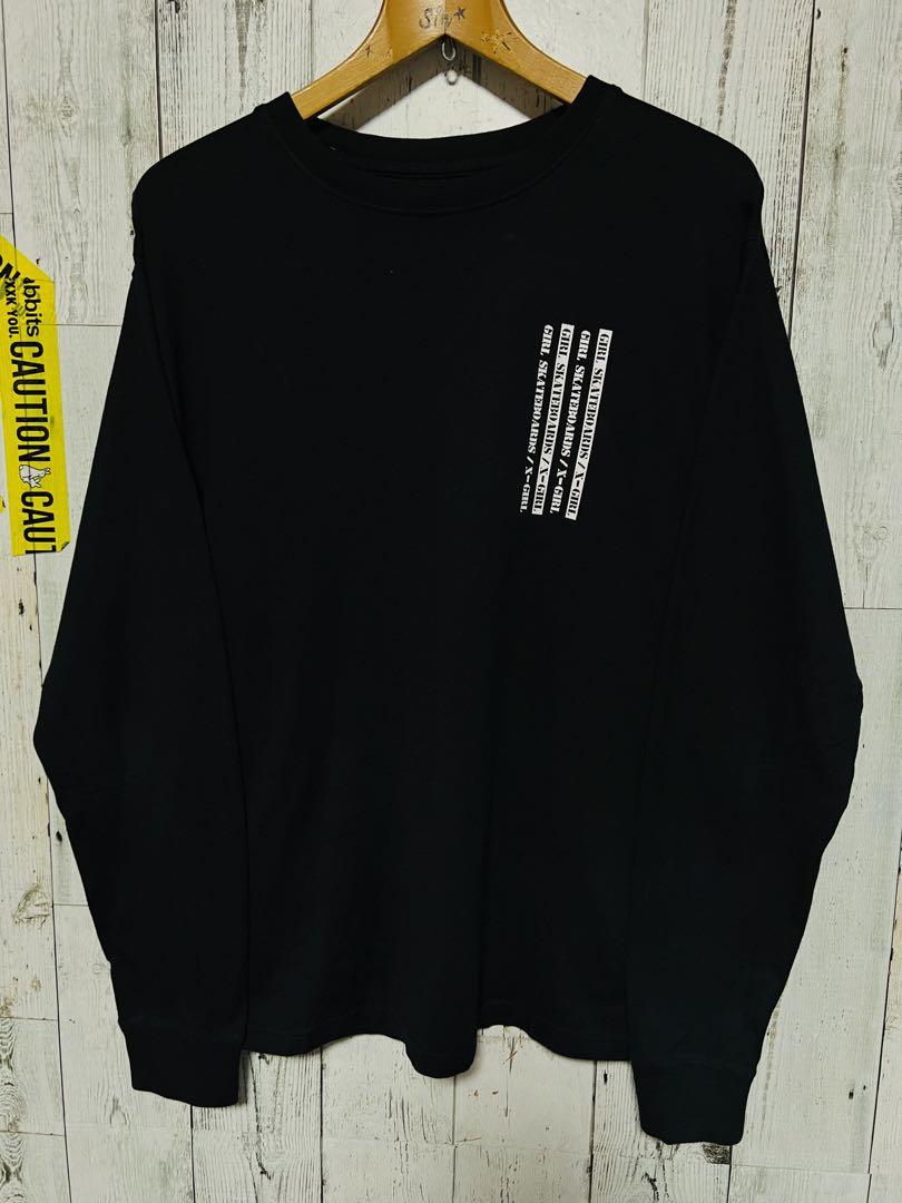 スケボーコンプリート ガール爆限定 XLARGE X-girl ロンＴ HUF