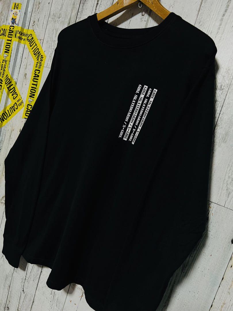 スケボーコンプリート ガール爆限定 XLARGE X-girl ロンＴ HUF