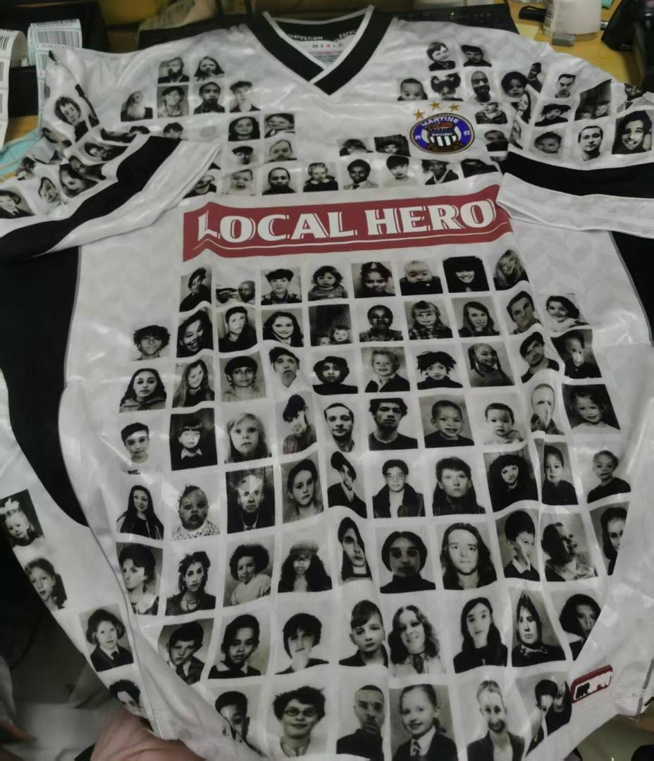 Martine Rose SS25 PRINTED FOOTBALL TOP