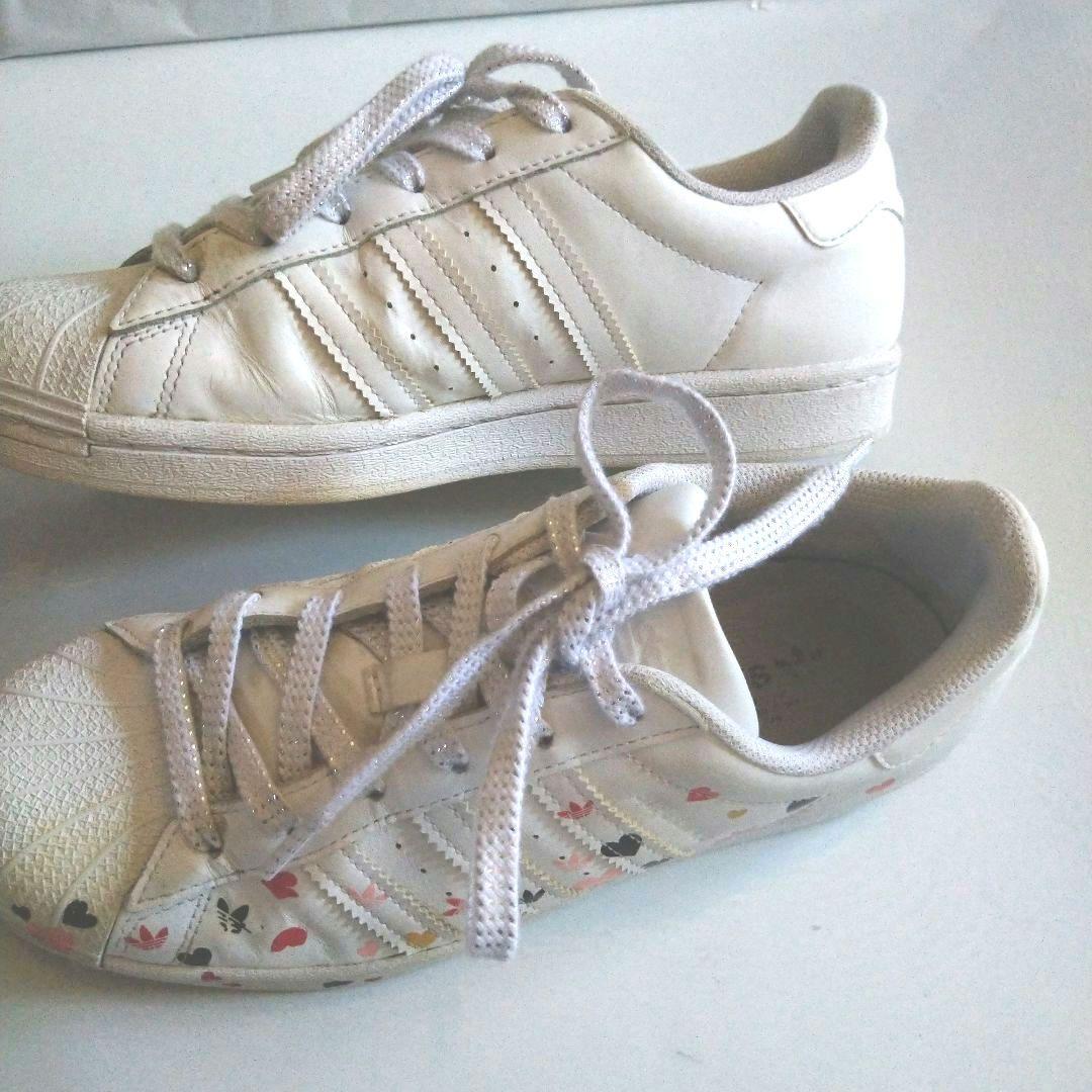 adidasアディダス バレンタイン限定 ハート スニーカー - メルカリ