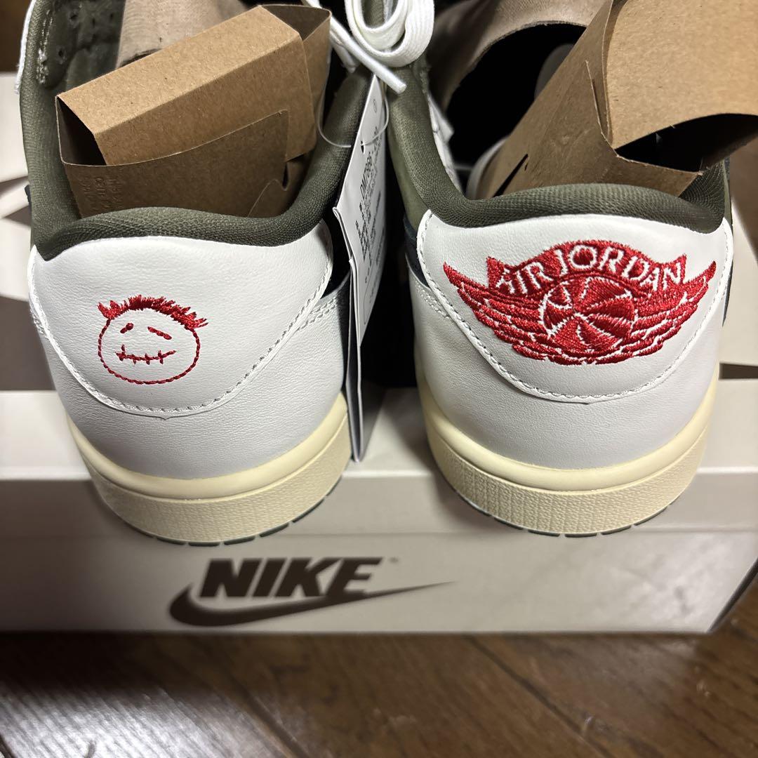 TravisScott × Jordan1 \"Reverse Olive\"