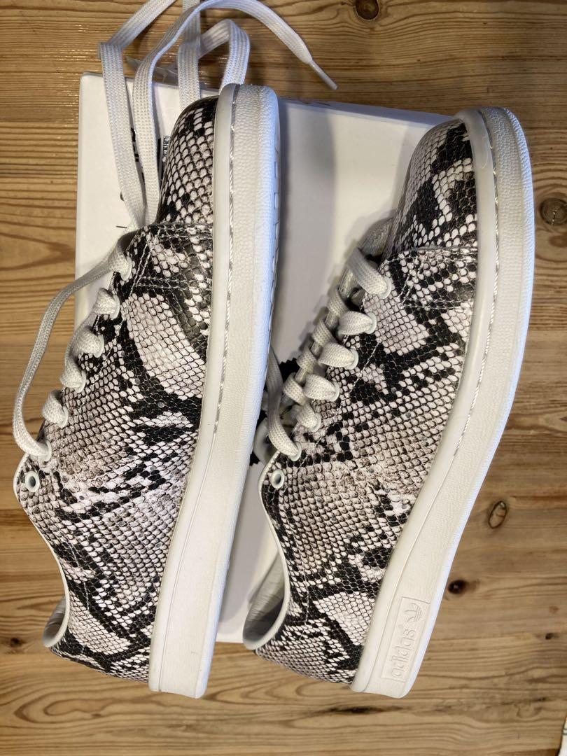 adidas x hyke 限定コラボ パイソン柄 スタンスミス 24.5cm